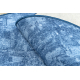 Kilimas Apskritas kilimas SOLID mėlyna 70 Betono 