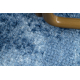 Carpet, round SOLID blue 70 CONCRETE