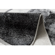 Paklājs EMERALD ekskluzīvs 81953 glamour, stilīgs marvalzis, ģeometriskas melns / sudrabs 