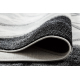 килим EMERALD ексклюзивний 81953 гламур стильний Мармур, Геометричні білий / срібло 