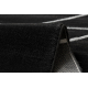 Exclusive EMERALD Carpet 7543 glamour, stylish geometric black / silver 