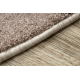 Kilimas Apskritas kilimas INDUS smėlio spalvos 34 sklandžiai, mélange