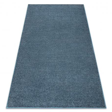 Carpet wall-to-wall INDUS navy blue 75 plain, MELANGE