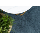 Montert teppe INDUS marineblå 75 vanlig, MELANGE