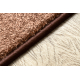 Fitted carpet INDUS coper 82 plain, MELANGE