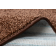 Fitted carpet INDUS coper 82 plain, MELANGE