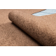 Fitted carpet INDUS coper 82 plain, MELANGE