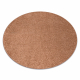 Carpet, round INDUS coper 82 plain, MELANGE