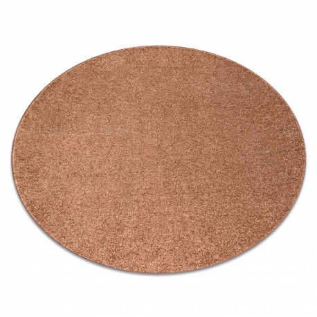 Carpet, round INDUS cooper 82 plain, MELANGE