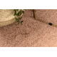 Carpet, round INDUS coper 82 plain, MELANGE