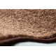 Carpet, round INDUS coper 82 plain, MELANGE