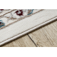 Teppich SAMPLE BABEL 3679 Frame, Blumen creme / rotwein