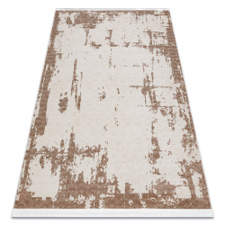 Alfombra lavable BAMBINO 2644 Niña, unicornio para niños antideslizante - blanco / rosado
