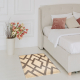 Carpet SAMPLE MICRO SHAGGY 171321 beige / brown 