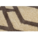 Sample szőnyeg MICRO SHAGGY 171321 Vintage bézs / barna
