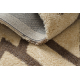 Teppich SAMPLE MICRO SHAGGY 171321 Vintage beige / braun