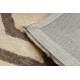 Kilimas SAMPLE MICRO SHAGGY 171321 smėlio spalvos / rudas