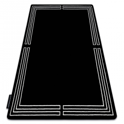 Alfombra lavable BAMBINO 46960 Arcoiris, puntos para niños antideslizante - blanco / marrón