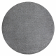 Moqueta INDUS círculo gris 95 llanura mezcla