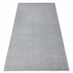 Fitted carpet INDUS silver 91 plain, MELANGE