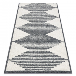Alfombra lavable BAMBINO 46980 Bosque, calles para niños antideslizante - blanco / verde