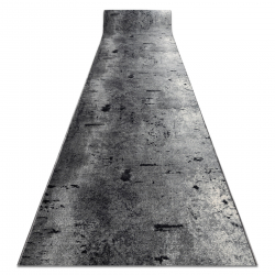 Läufer Antirutsch MARL Beton, Gummi grau 100 cm