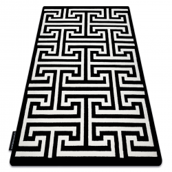 Alfombra lavable BAMBINO 2660 Ciudad, calles para niños antideslizante - verde / gris