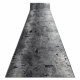 Csúszásgátló futó szőnyeg MARL Konkrét, gumi szürke 80 cm