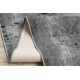Alfombra de pasillo con refuerzo de goma MARL Hormigón, gris 80 cm