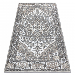 Alfombra lavable BAMBINO 47890 Puntos para niños antideslizante - blanco / marrón