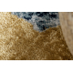 Αποκλειστικό EMERALD Χαλί 1025 αίγλη, κομψό vintage κρέμα / χρυσός