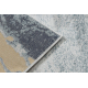 изключителен EMERALD килим 1023 блясък, абстракция син / злато
