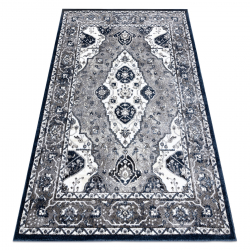 Килим прорезинений LOTUS BOUQUET 52900 квіти бежевий / рожевий що миється 100cm