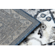 Alfombra SAMPLE VICTORIA 80231-0634 Ornamento, marco gris