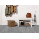 Dywan koło SZNURKOWY SIZAL FLAT 48837637 Boho, warkocz, plecionka szary