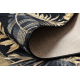 Runner anti-slip MONSTERA Leaves, gum gold 80 cm