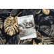 Runner anti-slip MONSTERA Leaves, gum gold 80 cm