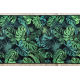 Pogumovaný běhoun MONSTERA Listy zelený 100 cm