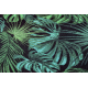Pogumovaný běhoun MONSTERA Listy zelený 67 cm