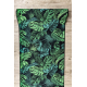Alfombra de pasillo con refuerzo de goma MONSTERA Hojas, verde 80 cm