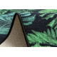 Пътеки противоплъзгаща основа MONSTERA листа, дъвка зелен 80 cm