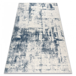 Alfombra lavable BAMBINO 48130 círculo Estrellas para niños antideslizante - beige / gris