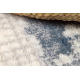 Tæppe NAIN Overdubbed vintage 7005/51955 beige / marineblå blå