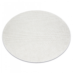 Carpet CASABLANCA PLUS circle cream One-colour, loop 