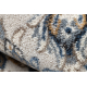 Teppich Wolle NAIN Rahmen Ornament 7335/51935 beige / dunkelblau