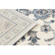 Carpet Wool NAIN Frame ornament 7335/51935 beige / navy