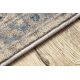 Teppich Wolle NAIN Rahmen Ornament 7586/51935 beige / dunkelblau