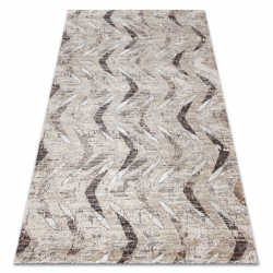 Килим BALANCE 0194 taupe - Геометричні, структурний, glamour