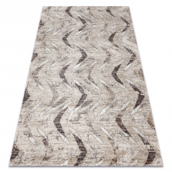Tapis SAMPLE MEREDITH A4181 Vagues beige / marron