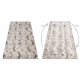Dywan BALANCE 0194 taupe - Geometryczny, strukturalny, glamour 